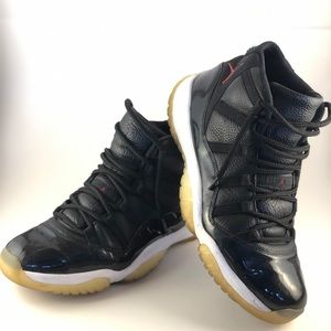 Nike Air Jordan 11 Retro XI Black Sneakers sz 13
